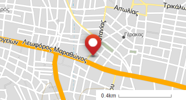 Location of business on map