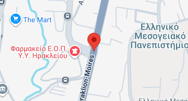 Location of business on map