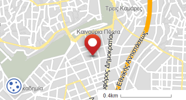 Location of business on map