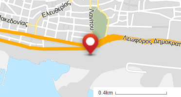 Location of business on map