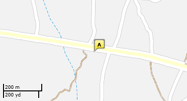 Location of business on map