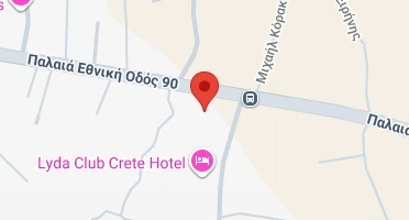 Location of business on map