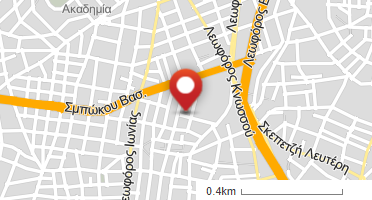 Location of business on map