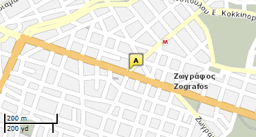 Χάρτης και σημείο της επιχείρησης