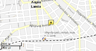 Χάρτης και σημείο της επιχείρησης