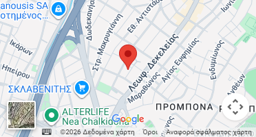 Location of business on map