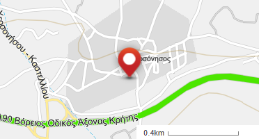 Location of business on map