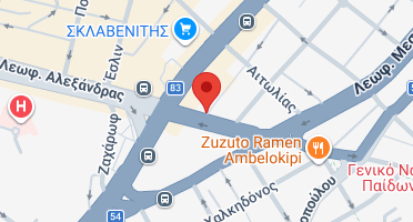 Location of business on map