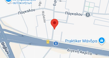 Location of business on map