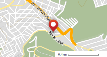 Location of business on map