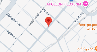 Location of business on map