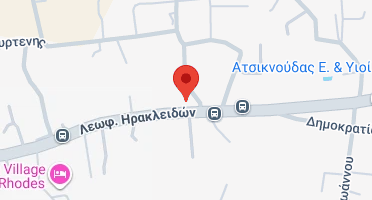 Location of business on map