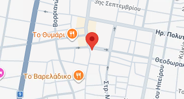Location of business on map