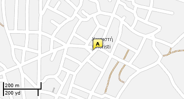 Location of business on map