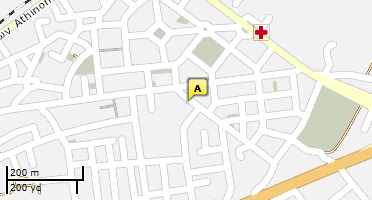 Location of business on map