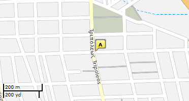 Location of business on map
