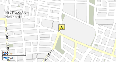 Location of business on map