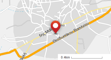 Location of business on map