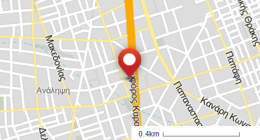 Location of business on map