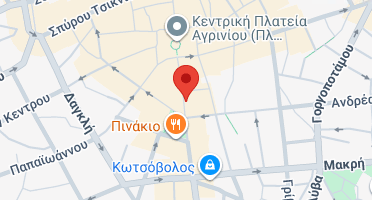 Location of business on map