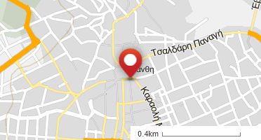 Location of business on map