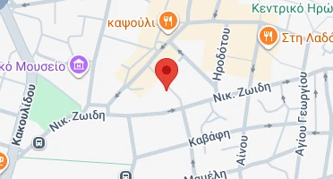 Χάρτης και σημείο της επιχείρησης