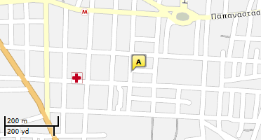 Location of business on map