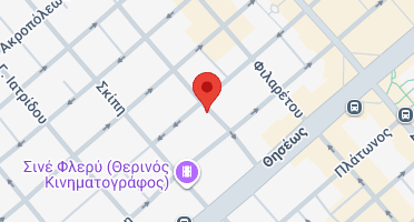Location of business on map