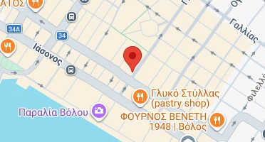 Χάρτης και σημείο της επιχείρησης