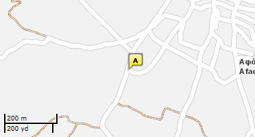 Location of business on map