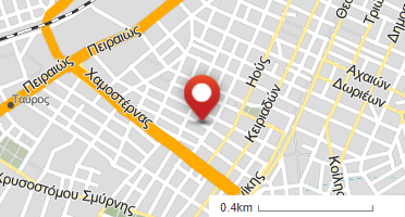 Location of business on map