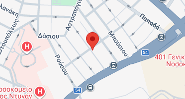 Location of business on map