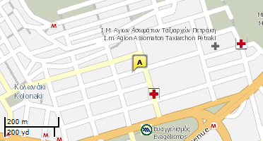Χάρτης και σημείο της επιχείρησης