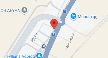 Location of business on map