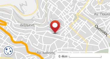 Location of business on map