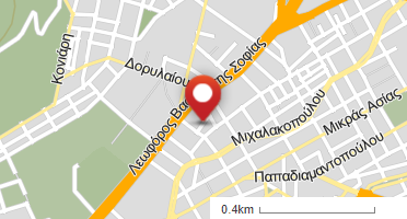 Location of business on map