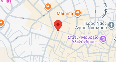 Location of business on map