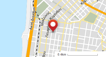 Location of business on map