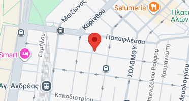 Location of business on map