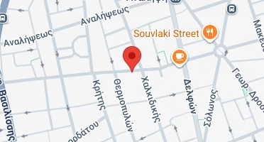 Location of business on map