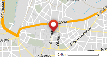 Location of business on map