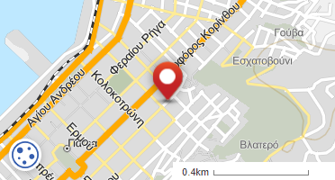 Location of business on map