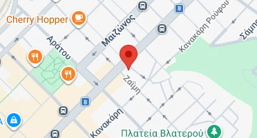 Location of business on map