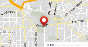 Location of business on map