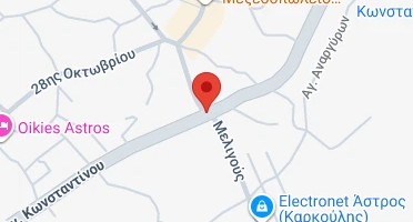 Location of business on map