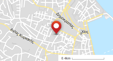Location of business on map