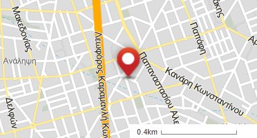 Location of business on map