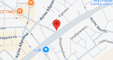 Location of business on map