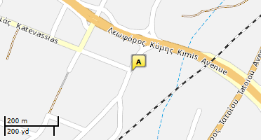 Χάρτης και σημείο της επιχείρησης