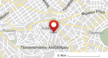 Location of business on map